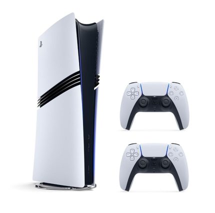 پلی استیشن 5 اسلیم دیجیتال همراه دسته اضافه سفید